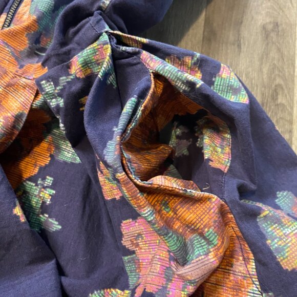 American Rag Floral A-Line Skater Dress Size XS whimsigoth whimsical boho retro - Picture 7 of 8